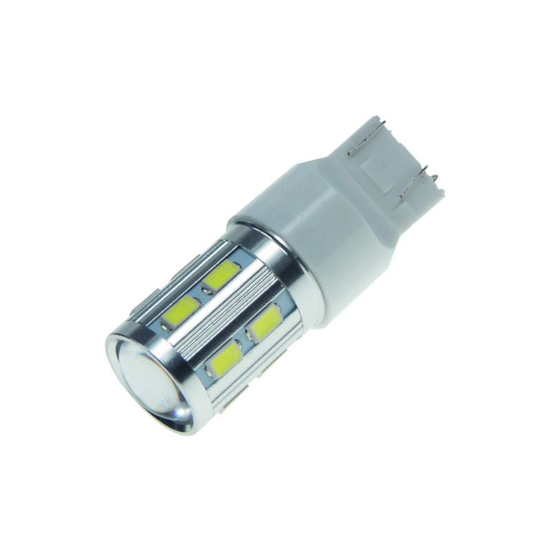 CREE LED T20 (7443) bílá, 12SMD + 3W LED 10-30V - 95C-T20-3