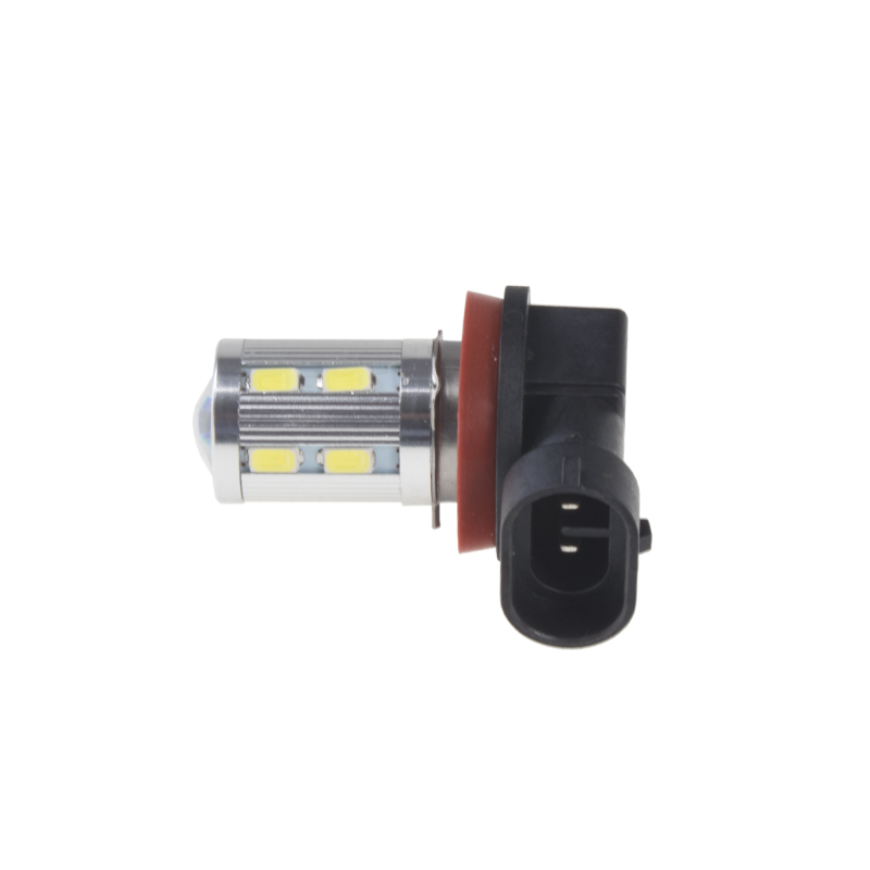 LED H8 bílá, 10-30V, 12SMD 5630 + 3W - 95H806