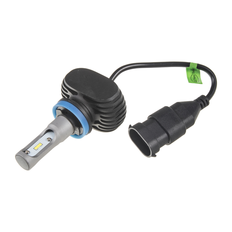 x CSP LED H8 bílá, 9-32V, 4000LM, IP65