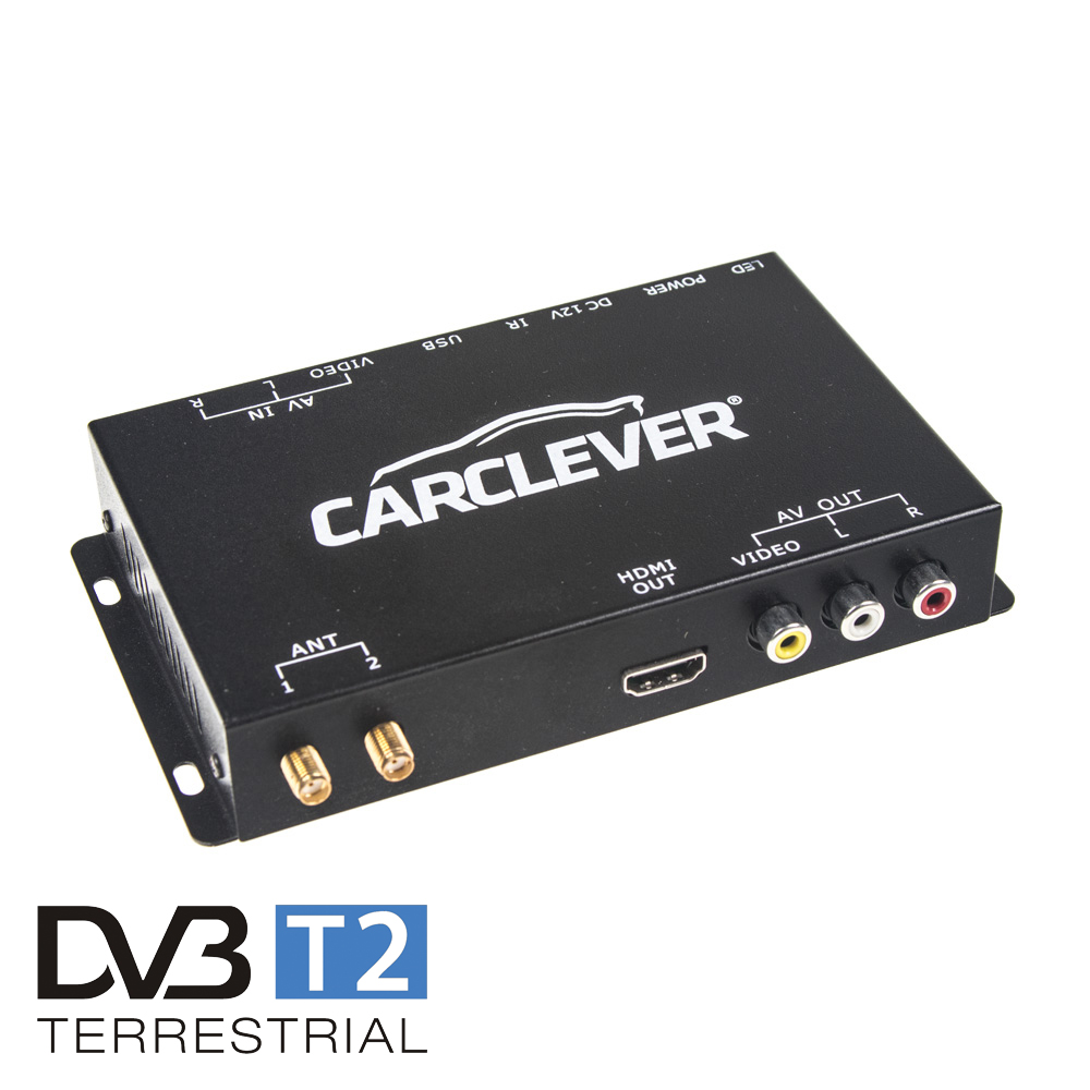 DVB-T2/HEVC/H.265 digitální tuner s USB + 2x anténa - dvb-t04