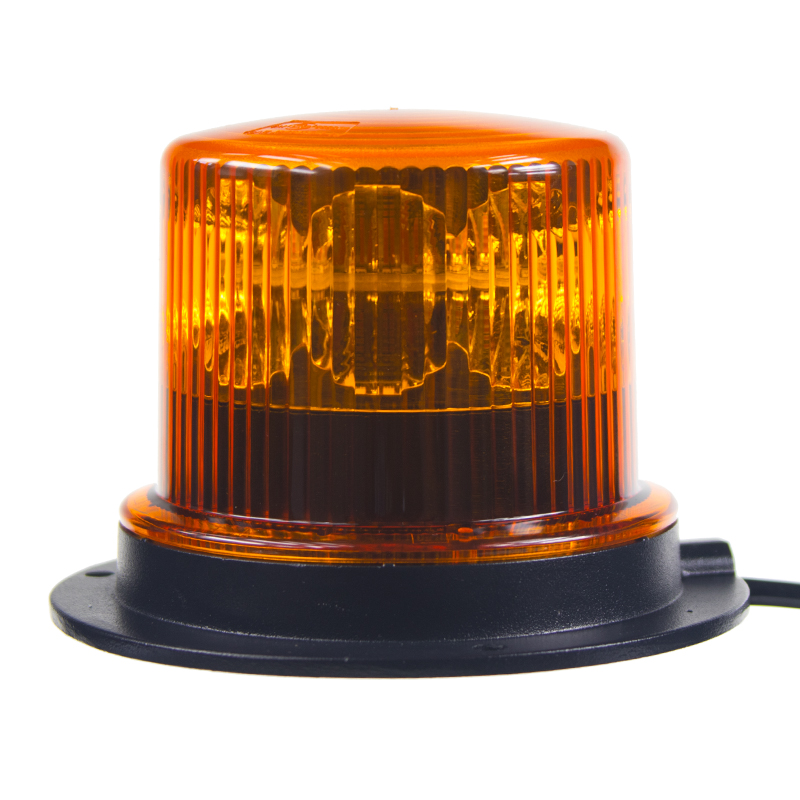 x PROFI LED maják 12-24V 36x1W oranžový magnet ECE R65 130x90 mm