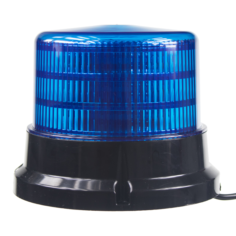 x PROFI LED maják 12-24V 36x0,5W modrý magnet ECE R10 167x132mm