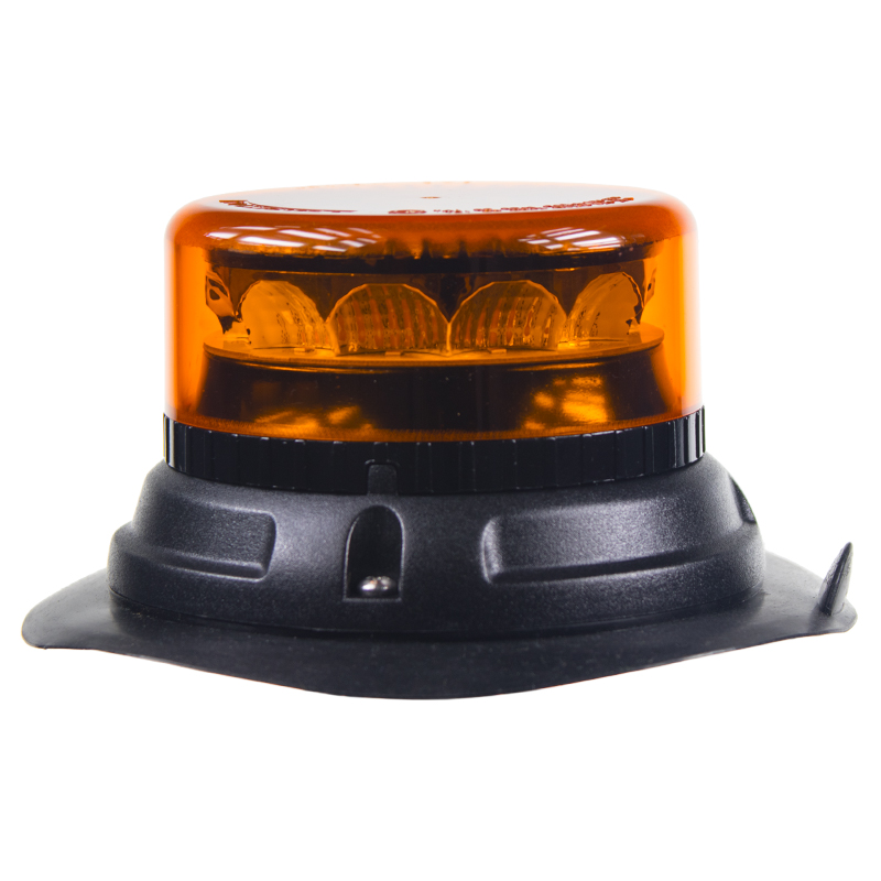 PROFI LED maják 12-24V 12x3W oranžový magnet 133x76mm, ECE R65