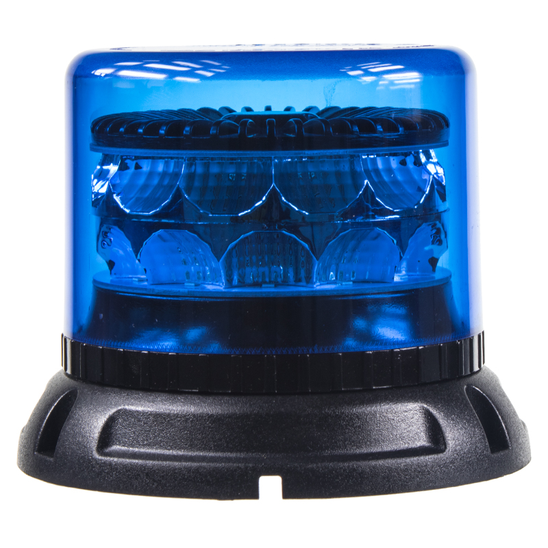 PROFI LED maják 12-24V 24x3W modrý 133x110mm, ECE R65