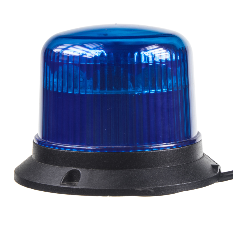 PROFI LED maják 12-24V 10x3W modrý magnet ECE R10 121x90mm - 911-E30mblu
