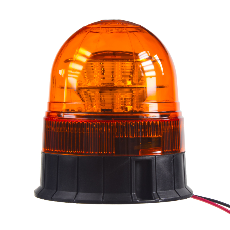 LED maják, 12-24V, 16x3W, oranžový fix, ECE R65 - wl84fix
