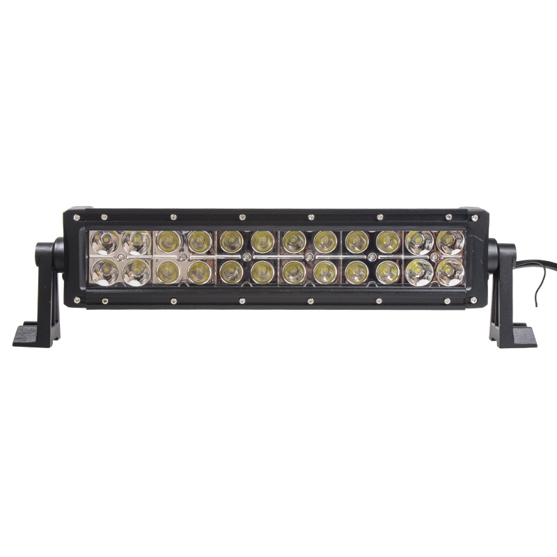 LED 24x3W prac. rampa, 10-30V, 360x82x88mm, bílá/oranžová