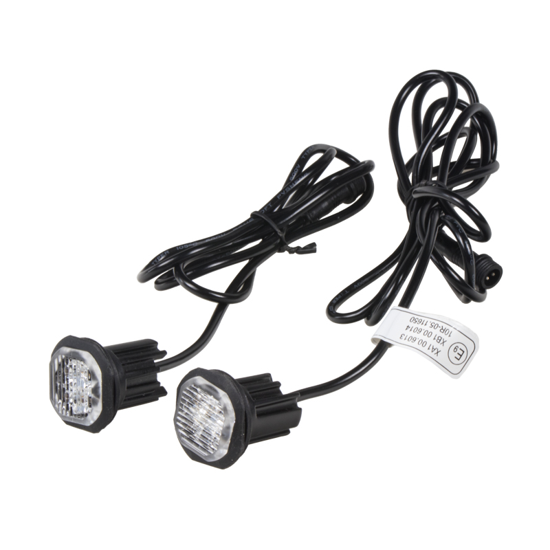 2x PROFI výstražné LED světlo vnější modré, 12-24V, ECE R65 - kf312blu