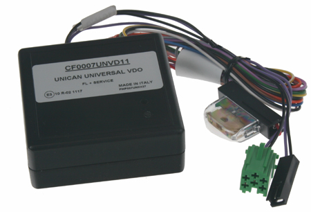 UNI adaptér CAN-Bus/ovládání Blaupunkt + rychl., 15, osv., zpát.