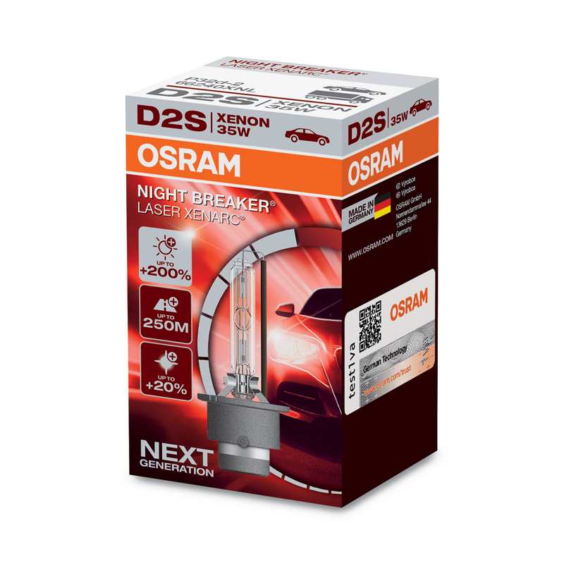 OSRAM D2S 12/24V 35 P32d-2 NBR LASER (1ks)
