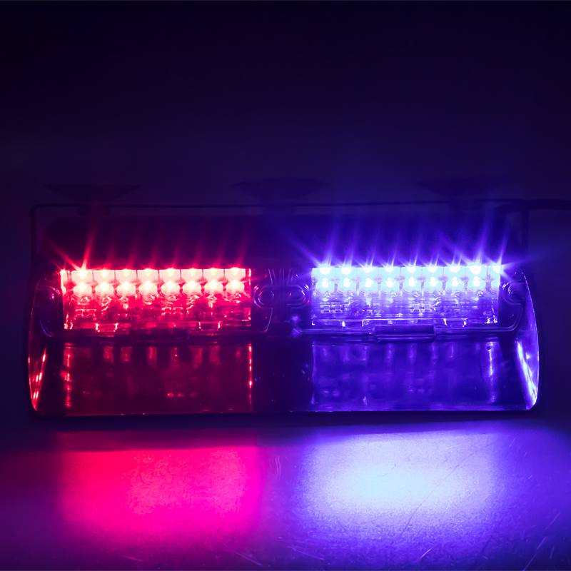 PREDATOR LED vnitřní, 16x LED 3W, 12V, modro-červený - kf740blre
