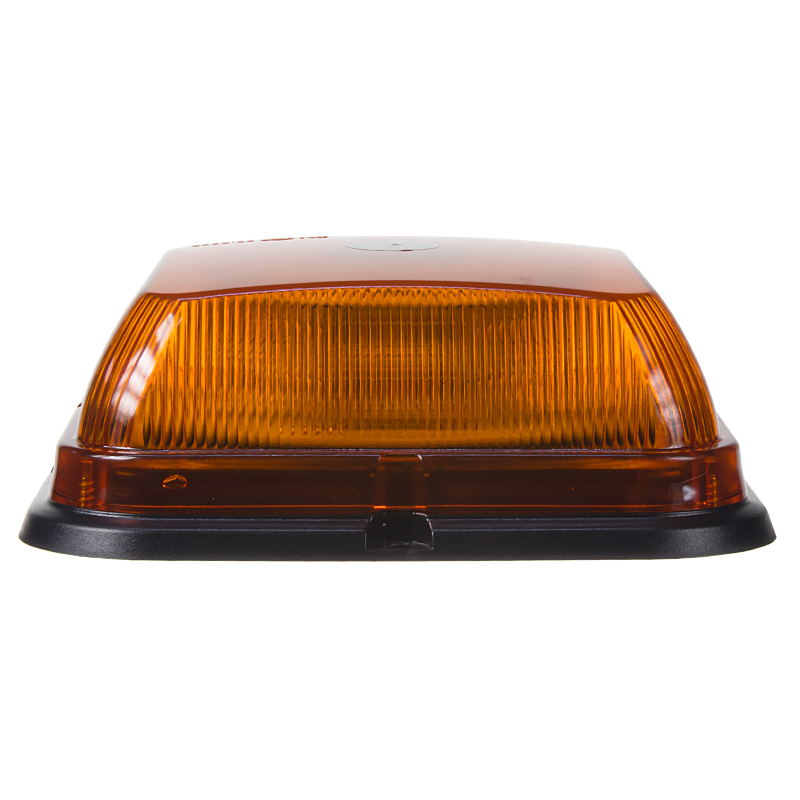 LED maják, 12-24V, 164 x 164mm, 64LED oranžový fix, ECE R10 R65 - wl830fix