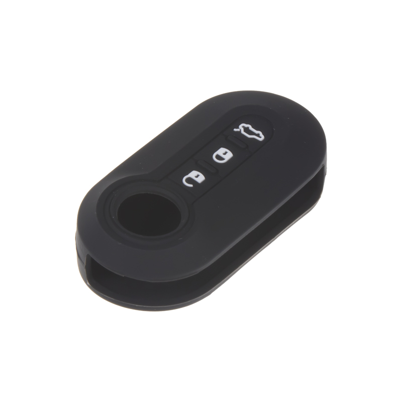 Silikonový obal pro klíč Fiat 3-tlačítkový, černý