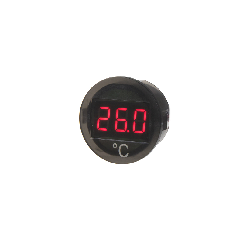 Digitální teploměr 8-30V červený