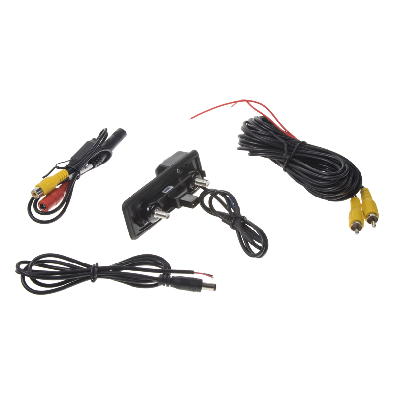 Kamera formát PAL/NTSC do vozu Škoda Octavia II (sedan i combi od 2010-13) v madle kufru - c-SK01s