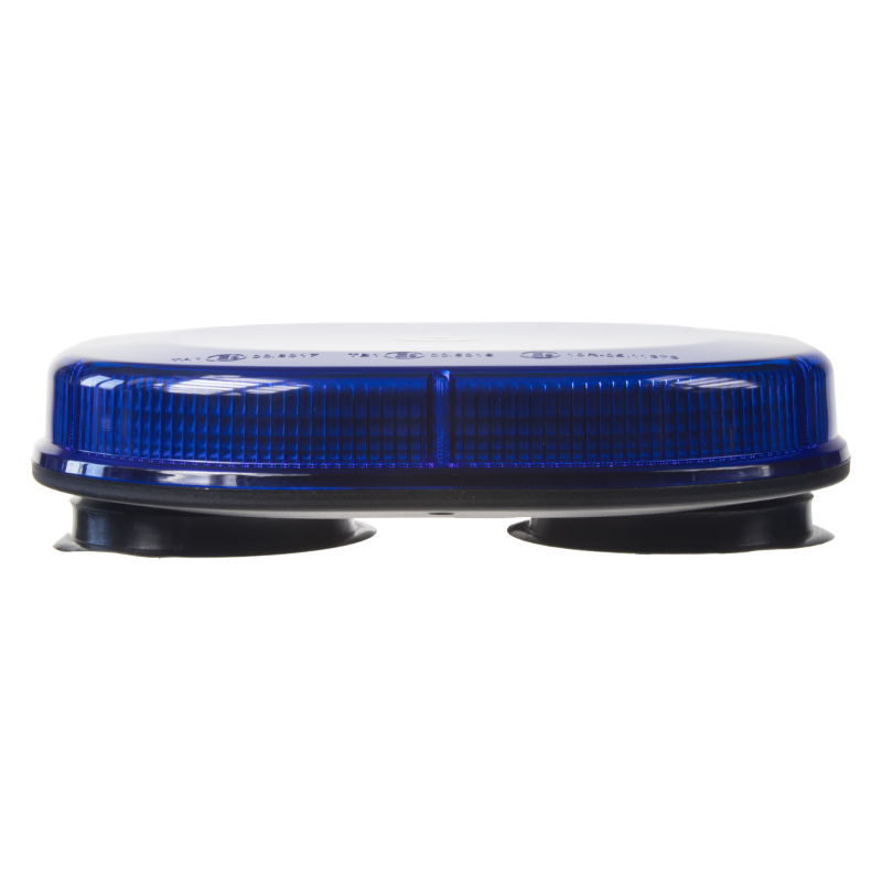 Rampa modrá, 32LEDx3W, magnet, 12-24V, 200mm, ECE R65