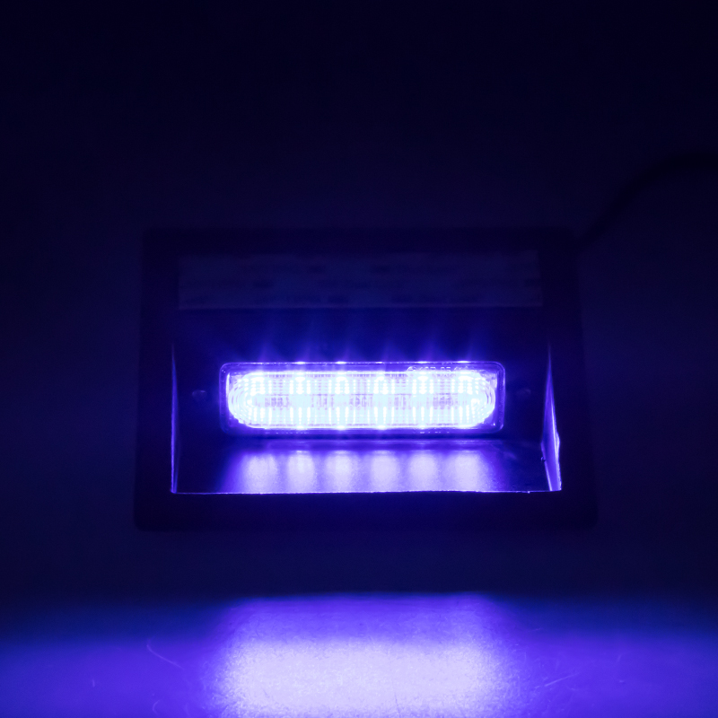 PREDATOR LED vnitřní, 6x LED 5W, 12/24V, modrý, ECE R65 - kf738blu