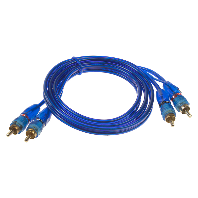 RCA audio kabel BLUE BASIC line, 1m - xs-2110