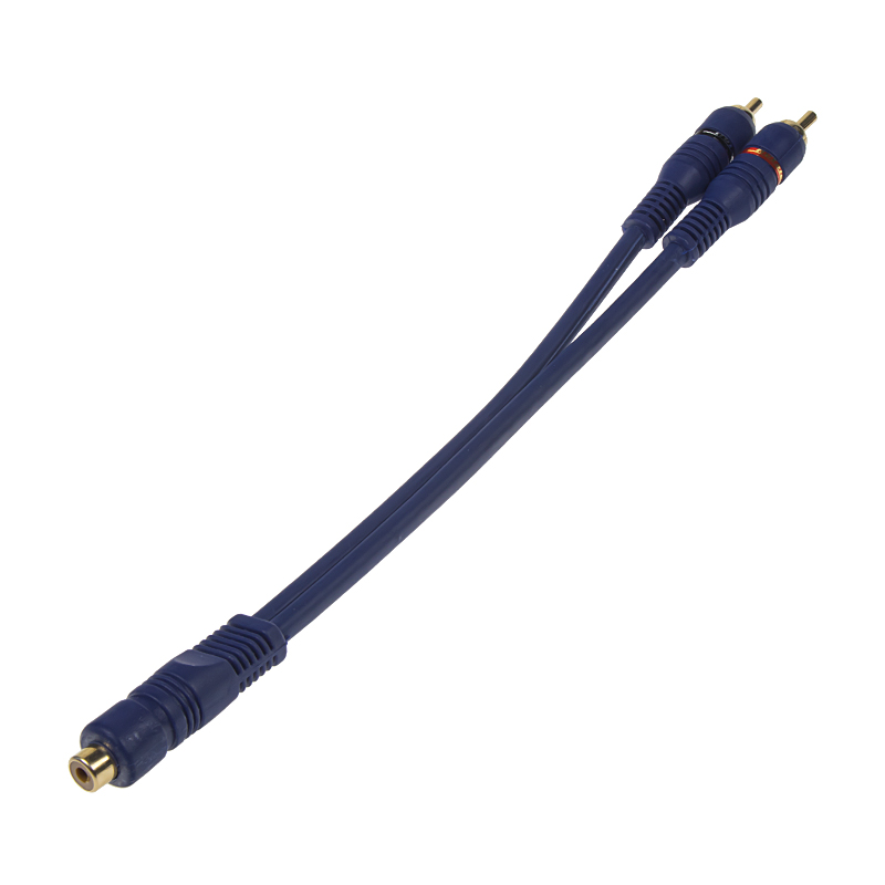 BLUE MID CINCH Y kabel 1xsamice/2xsamec