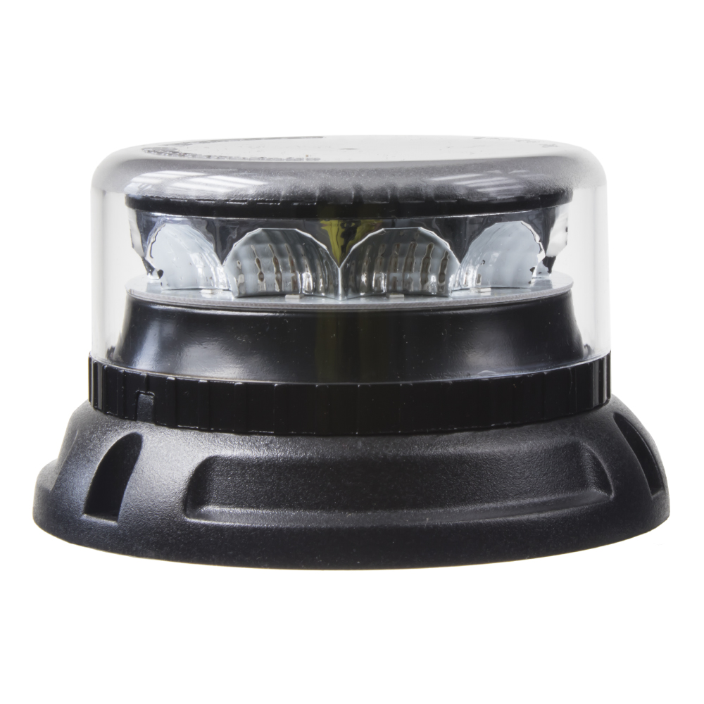 PROFI LED maják 12-24V 12x3W červený čirý 133x76mm, ECE R10 - 911-C12fredCl