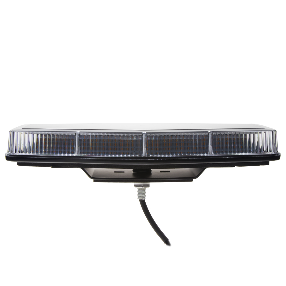 Rampa oranžová, 48LEDx1W, pevná montáž, držák, 12-24V, 279mm, ECE R65