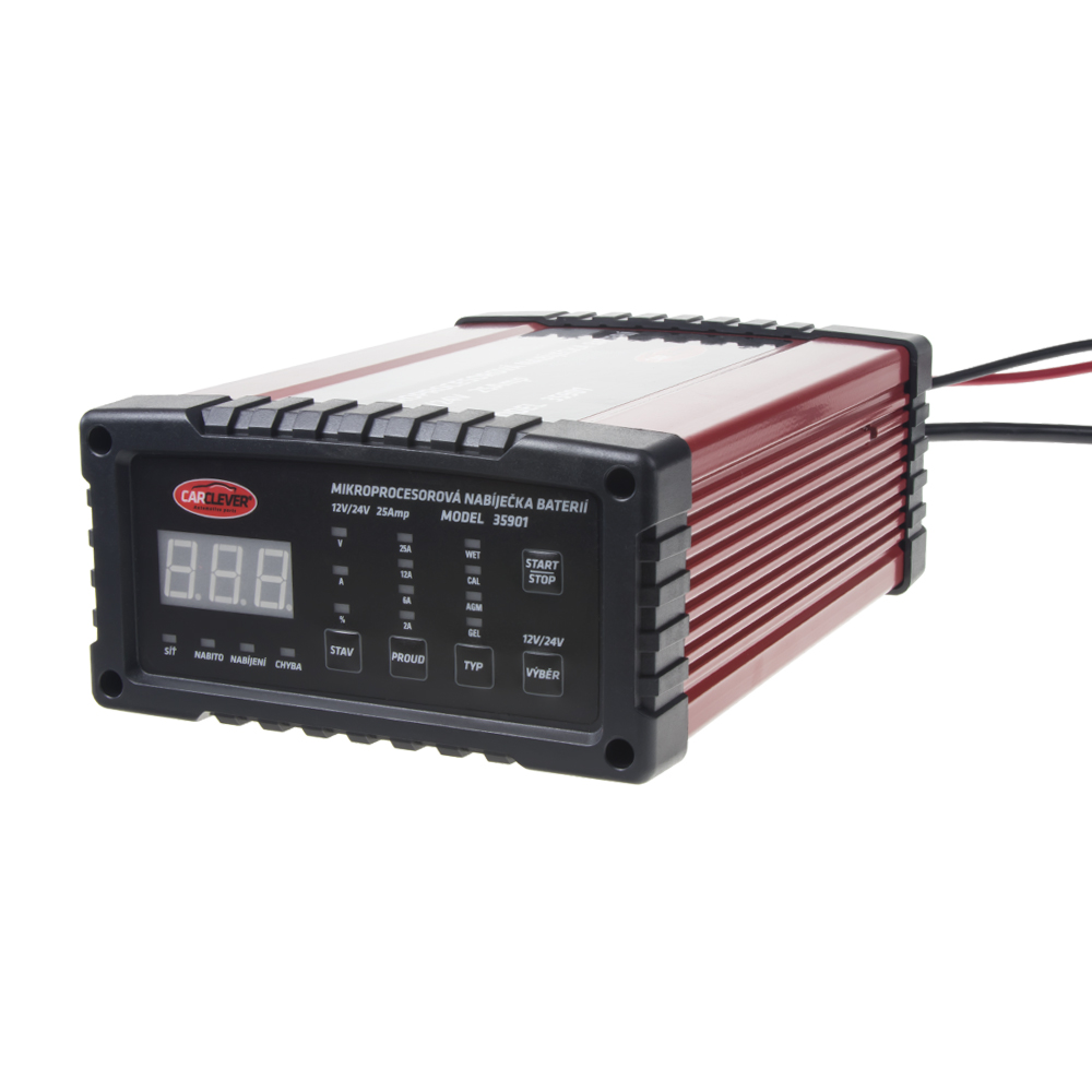 Autonabíječka 12V/25A & 24V/12A