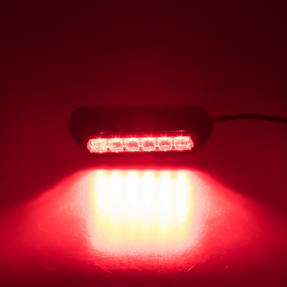 PROFI výstražné LED světlo vnější, červené, 12-24V, ECE R10