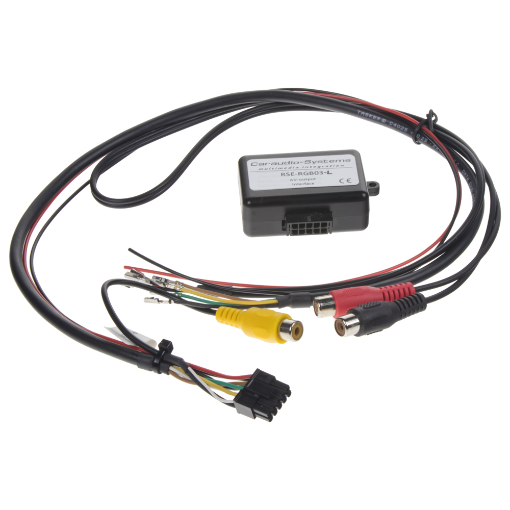 Adaptér A/V výstup pro OEM navigaci VW RNS-510 (MFD3) se zpětnou kamerou nebo TV tunerem - mi094