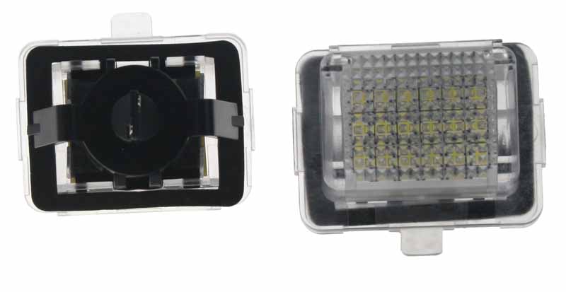 LED osvětlení SPZ do vozu Mercedes W204, W212, C216, C207, W221