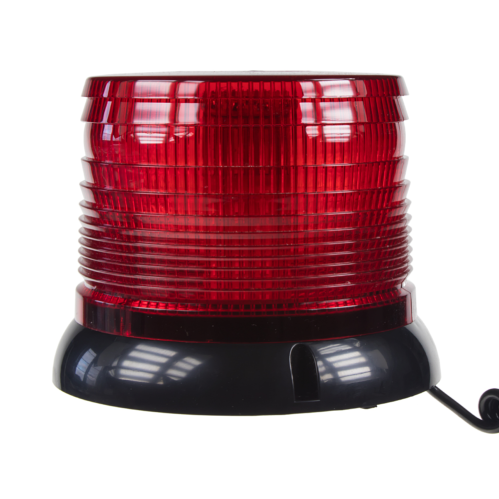 LED maják, 12-24V, červený magnet ECE R10 - wl61red