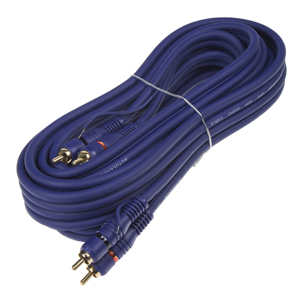 BLUE MID CINCH kabel 5m
