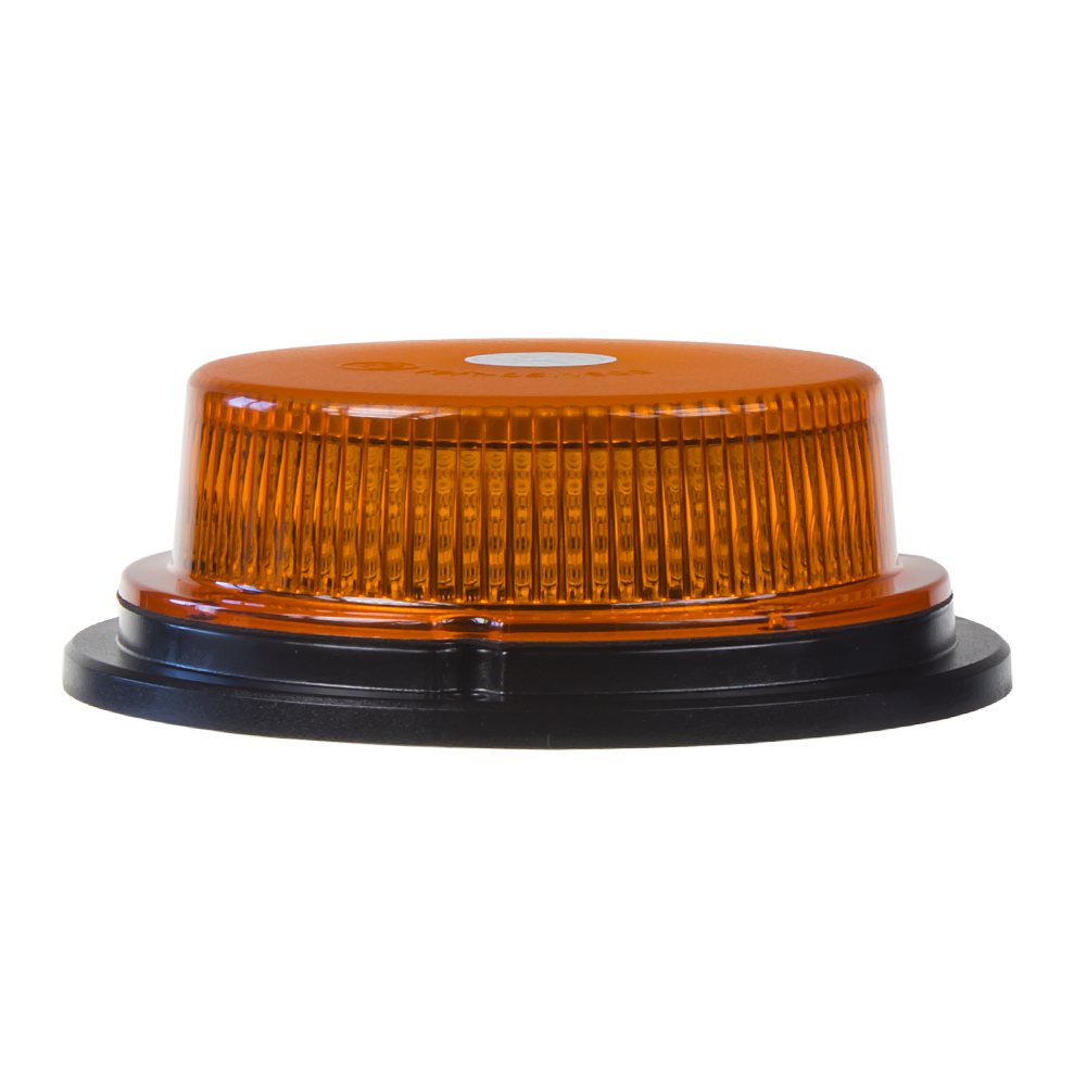 LED maják, 12-24V, 18x1W oranžový, magnet, ECE R10 - wl80m