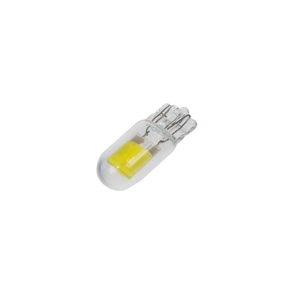 COB LED T10 bílá, 12V, celosklo - 95COB-T10-3