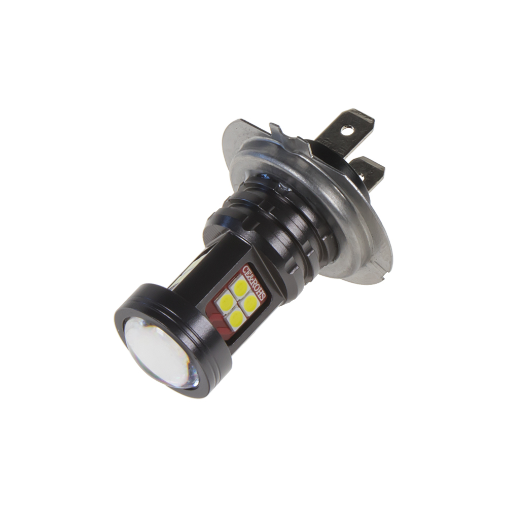 LED H7 bílá 10-50V, 15LED/2835SMD
