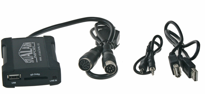 YATOUR - ovládání USB zařízení u rádií Alpine M-Bus