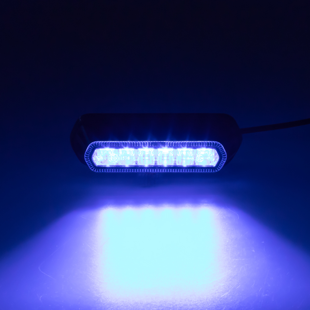 PROFI výstražné LED světlo vnější, modré, 12-24V, ECE R65 - 911-621blu