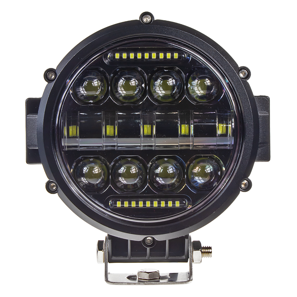 LED světlo kulaté s pozičním světlem, 36W, o176 x 195mm