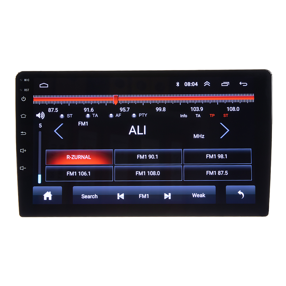Autorádio s 9" LCD, Android, WI-FI, GPS, Mirror link, Bluetooth, 2x USB