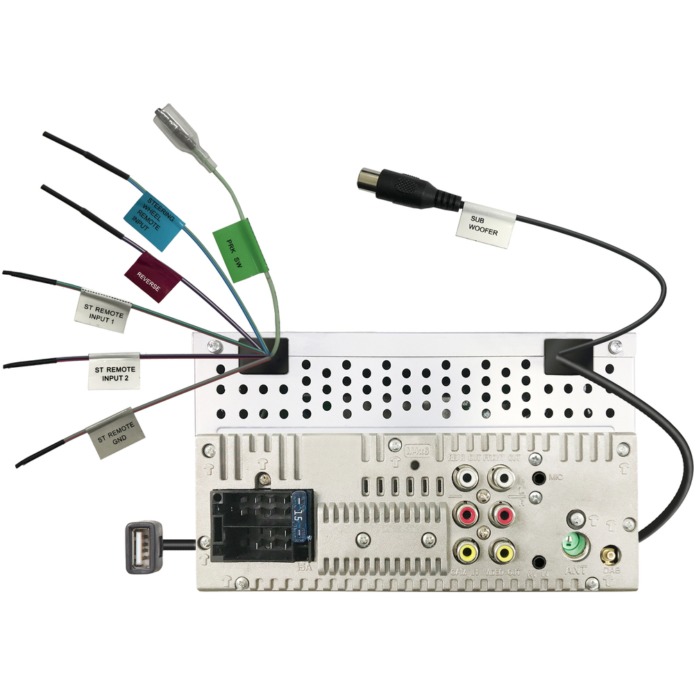 JVC 2DIN DAB+ / FM autorádio/6,8