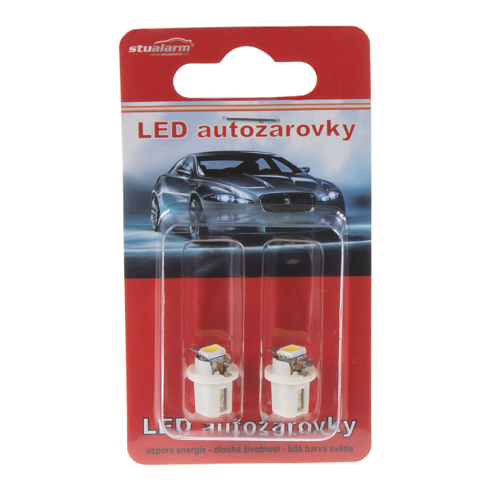 Mini LED B8,5 bílá/3SMD - 95301