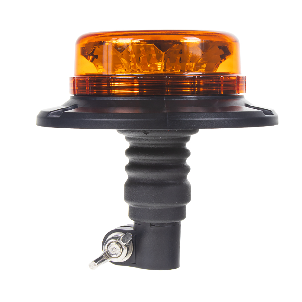 LED maják, 12-24V, 12x3W oranžový na držák, ECE R65 - wl140hr