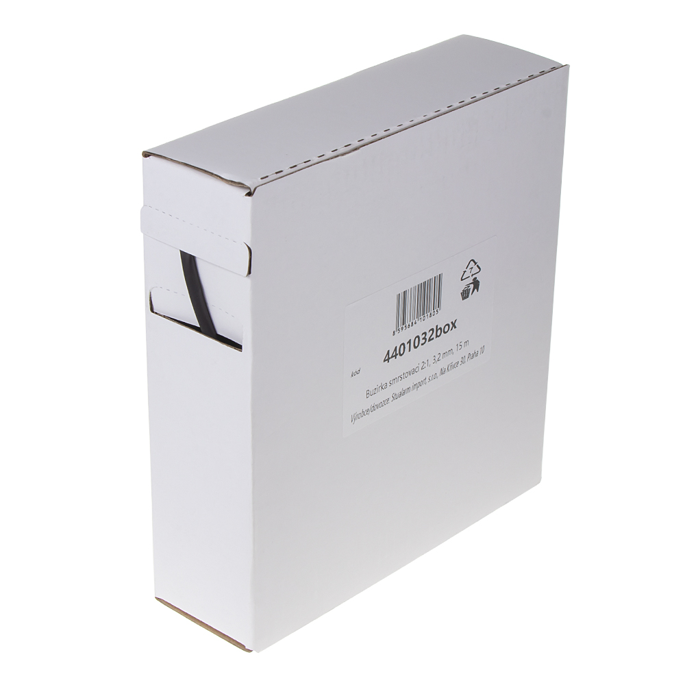 Bužírka smrštovací 2:1, 3,2 mm, 15 m - 4401032box