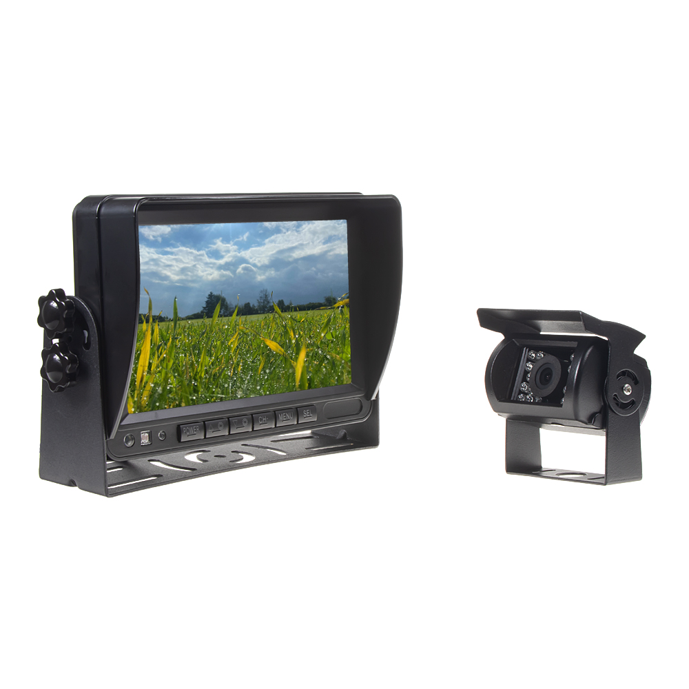 Set monitor 7" s 2 x 4PIN vstup, kamera, 15m kabel
