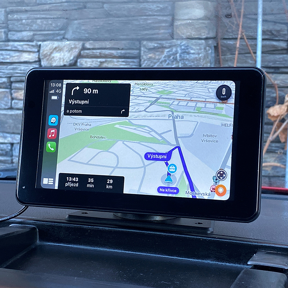 Monitor 7" s Apple CarPlay, Android auto, Mirror link, Bluetooth, USB