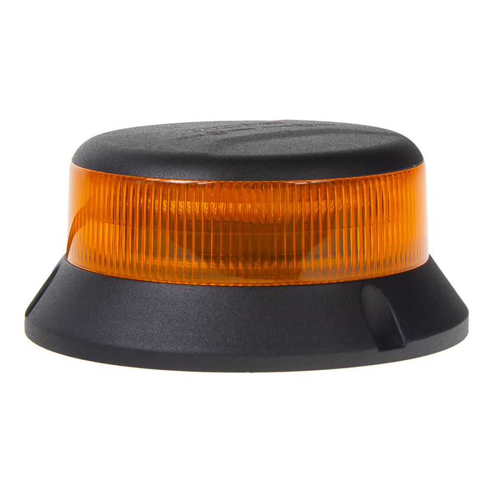 LED maják, oranžový, 10-30V, ECE R65, pevná montáž
