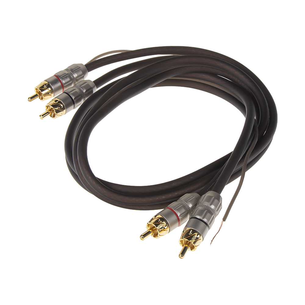 KUERL BLACK MID CINCH kabel 1m - pc1-410