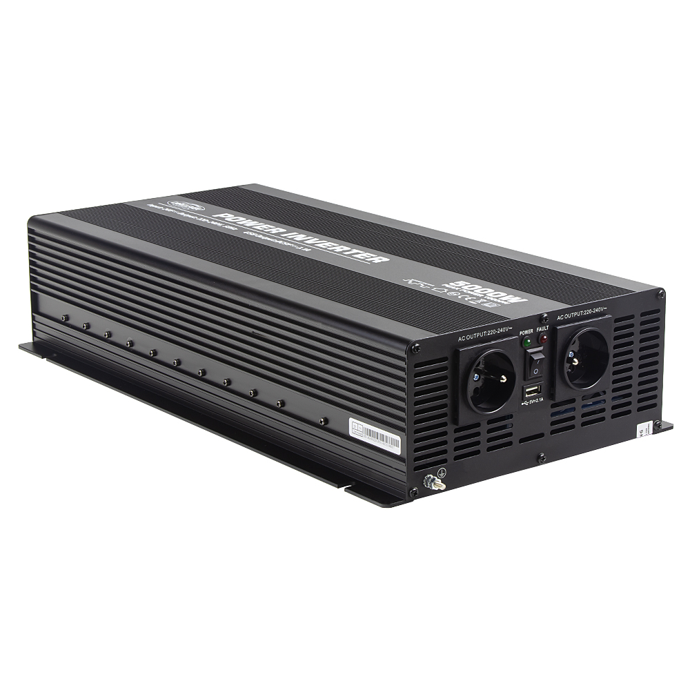 Měnič napětí z 24/230V + USB, 5000W - 355024S