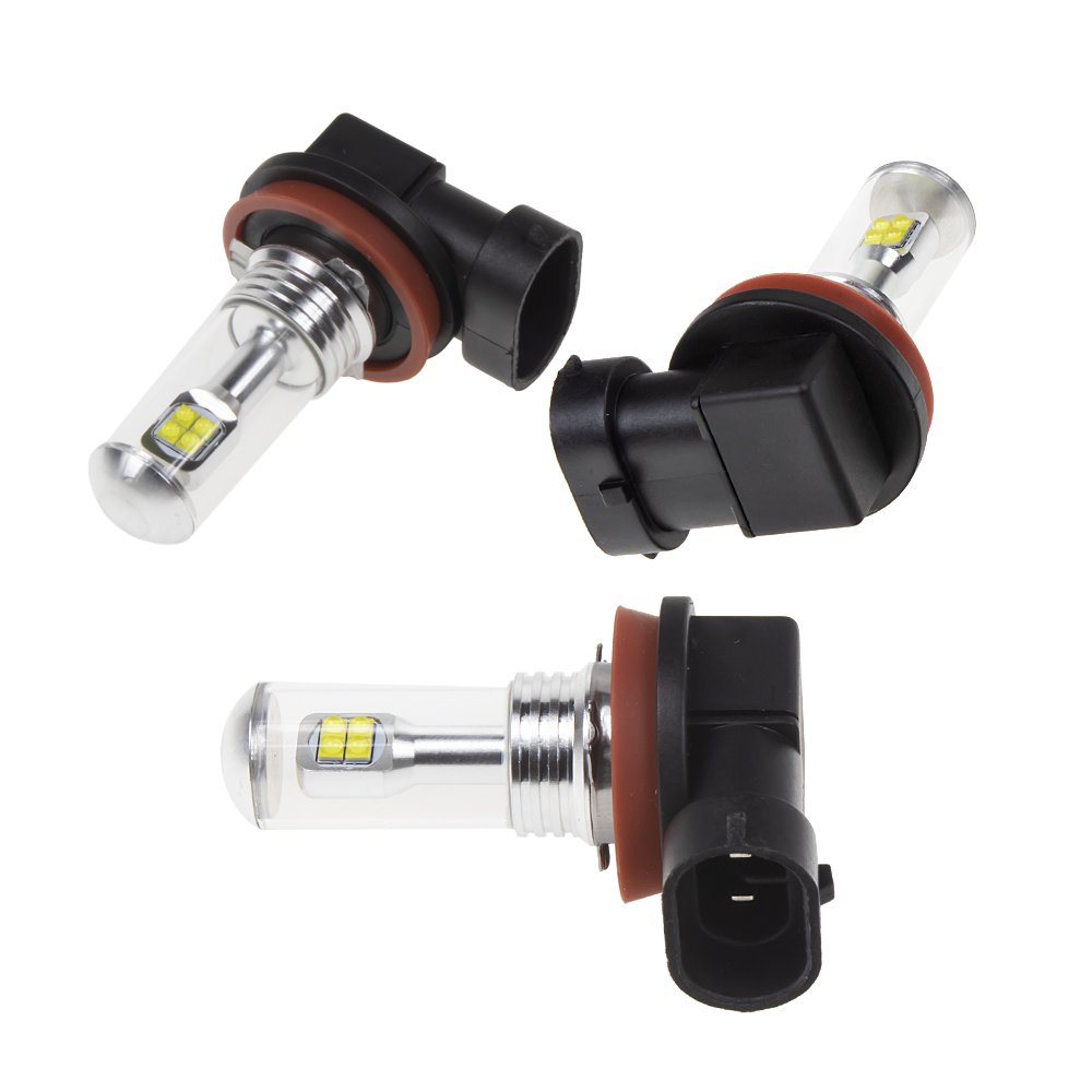 LED H8 bílá 12-24V, 8LED/5W - 95H810