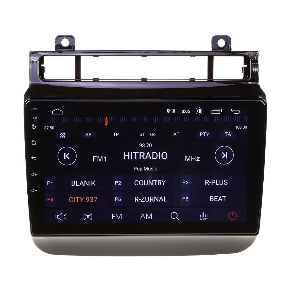 Autorádio pro VW Touareg 2011-2017 s 9" LCD, Android 11.0, WI-FI, GPS,Carplay, Mirror link, Bluetoot - 80816A