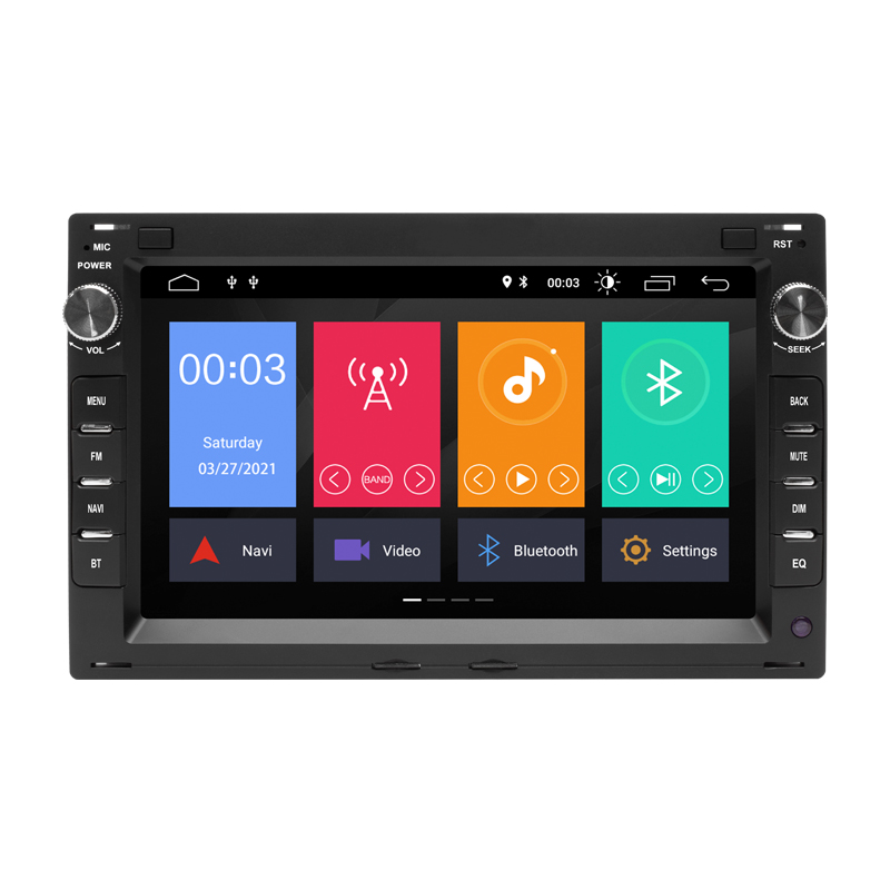 Autorádio pro VW, Škoda s 7" LCD, Android 11.0, WI-FI, GPS, Carplay, Bluetooth, 2x USB